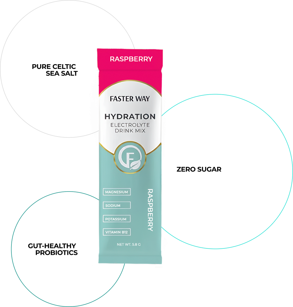 Hydration Raspberry Circle Features