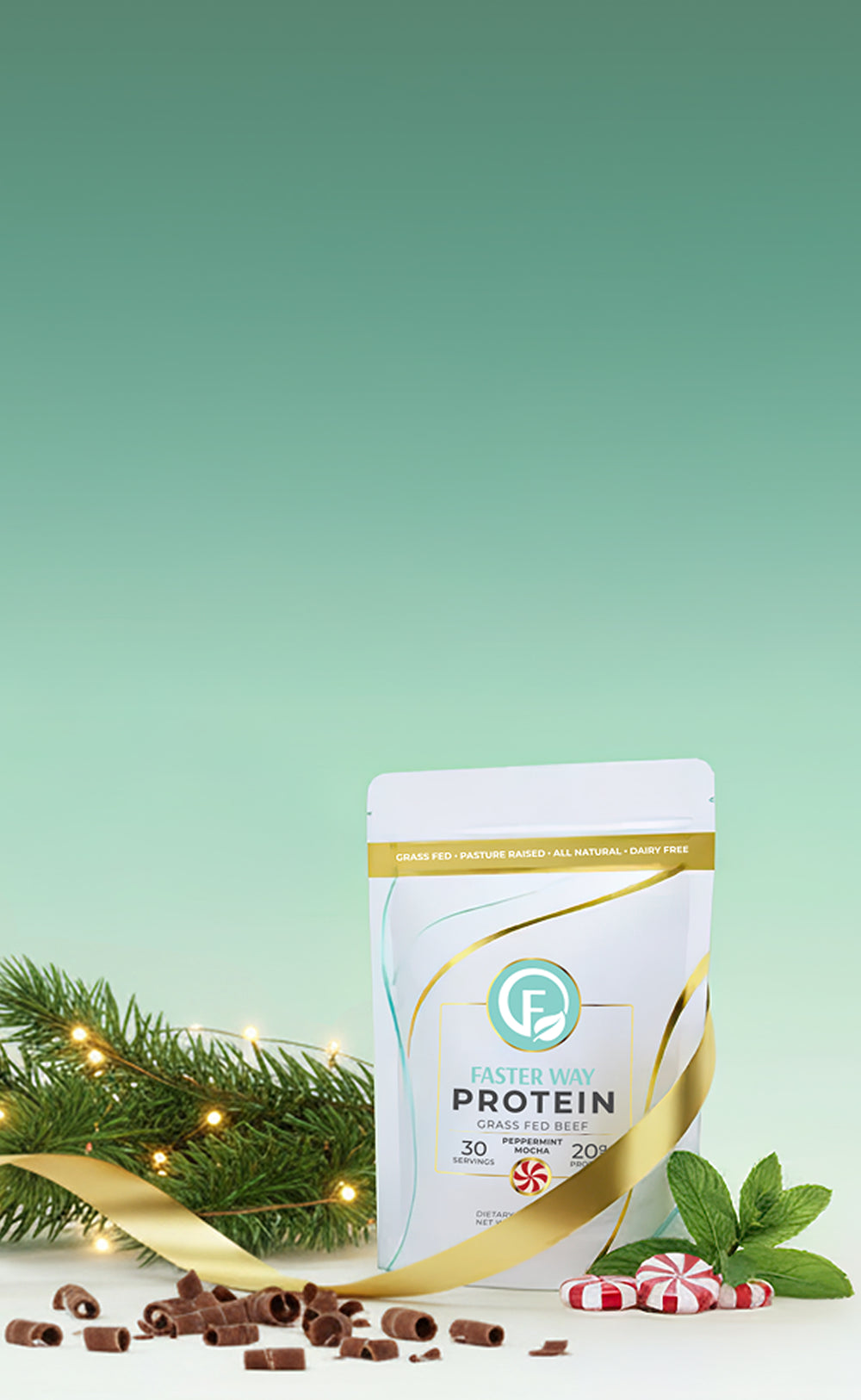 New Peppermint Mocha Protein Banner mobile