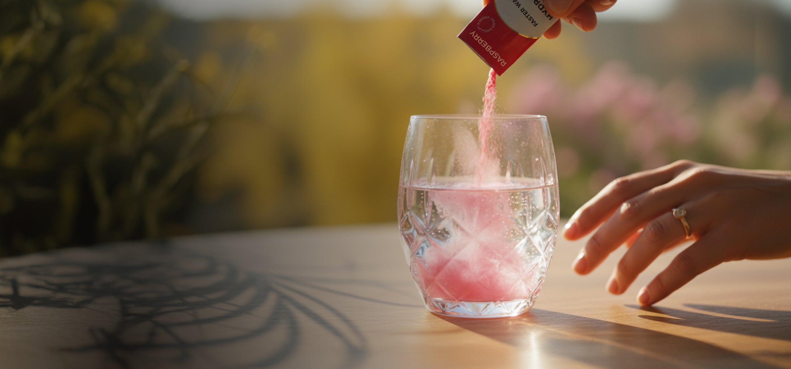 Hydration new product banner