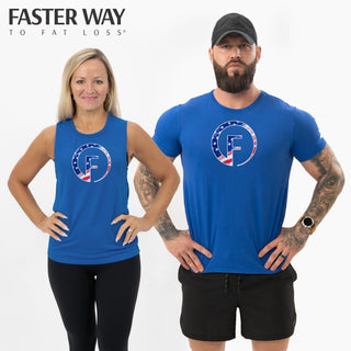 Faster Way Patriotic T-shirt and Tank