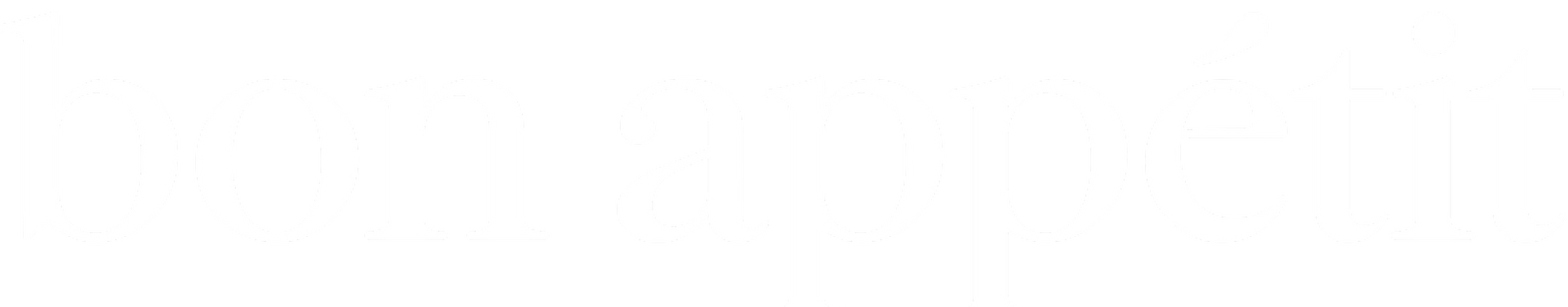 Logo bon appetit White