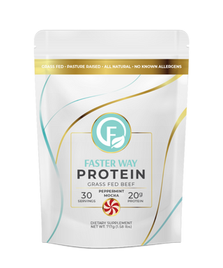 Edición limitada de proteína de menta y moca