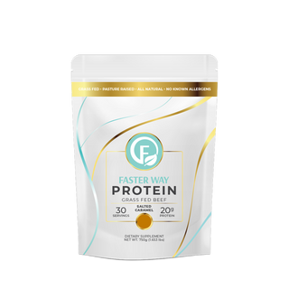 Salted Caramel Grass Fed Protein