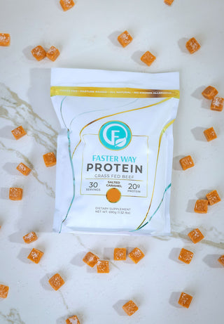 Salted Caramel Grass Fed Protein